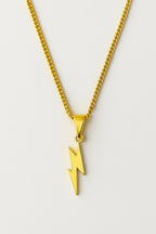 Titanium Steel Necklace with Geometric Pendant