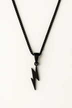 Titanium Steel Necklace with Geometric Pendant