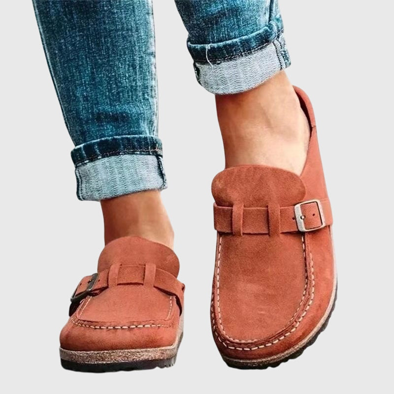 Slip-On Clogs with Moulded Sole and Slip-Resistant Grip