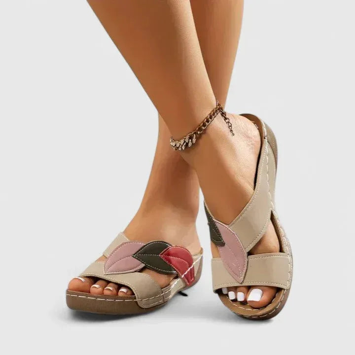 Soft Support Sandals with Slip-Resistant Sole