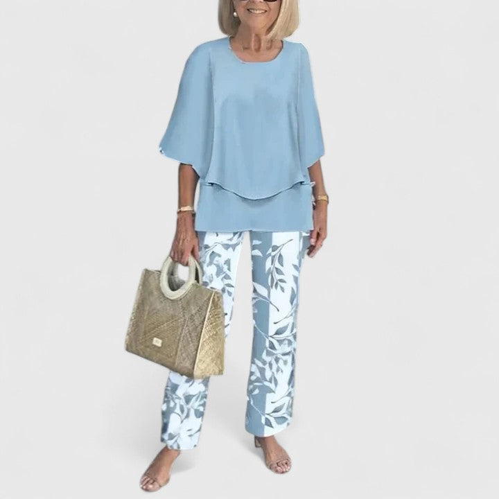Coordinated Two Piece Set with Wide Colour Range