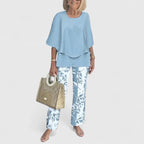 Coordinated Two Piece Set with Wide Colour Range