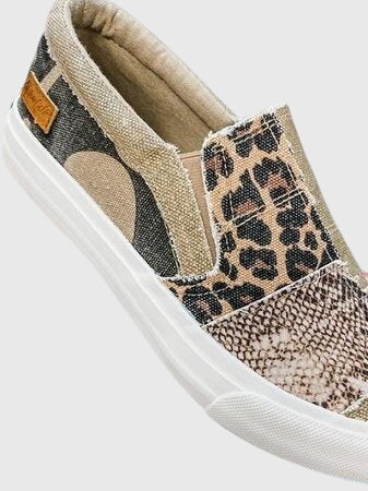Slip-On Shoes with Shock Absorbing Slip-Resistant Sole