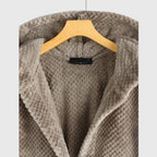 Hooded Fleece Jacket with Soft Warm Handle