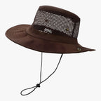 Sombrero de verano transpirable con ajuste regulable y plegable