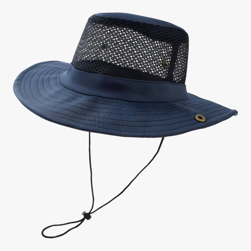 Sombrero de verano transpirable con ajuste regulable y plegable