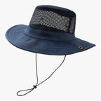 Sombrero de verano transpirable con ajuste regulable y plegable