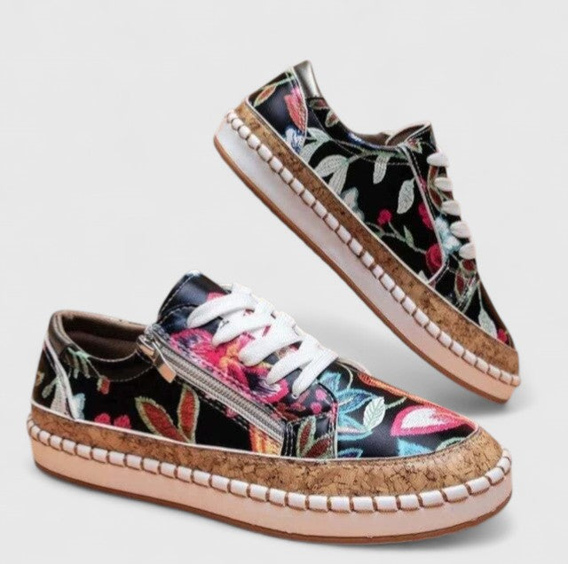 Slip-On Shoes with Print Options and Slip-Resistant Sole