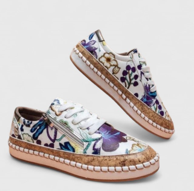 Slip-On Shoes with Print Options and Slip-Resistant Sole