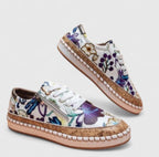 Slip-On Shoes with Print Options and Slip-Resistant Sole