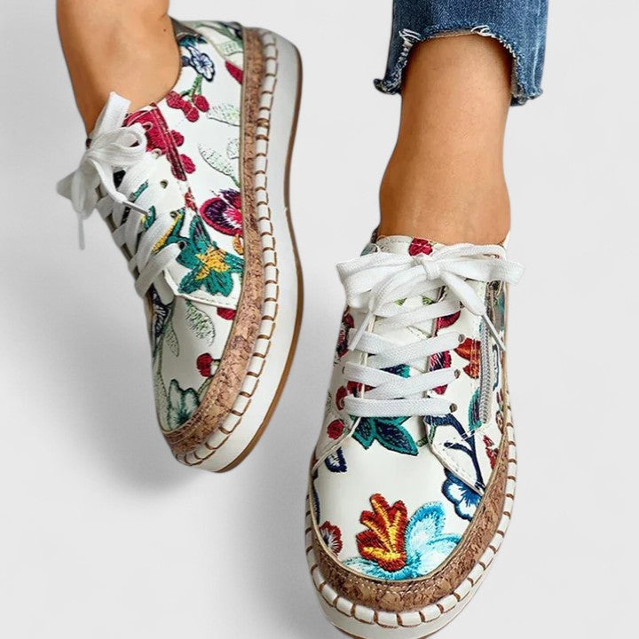 Slip-On Shoes with Print Options and Slip-Resistant Sole