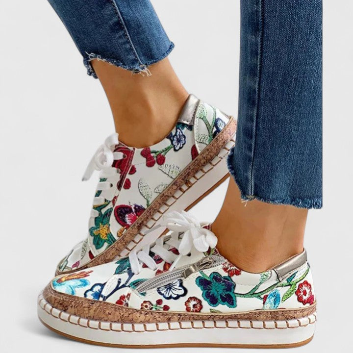 Slip-On Shoes with Print Options and Slip-Resistant Sole