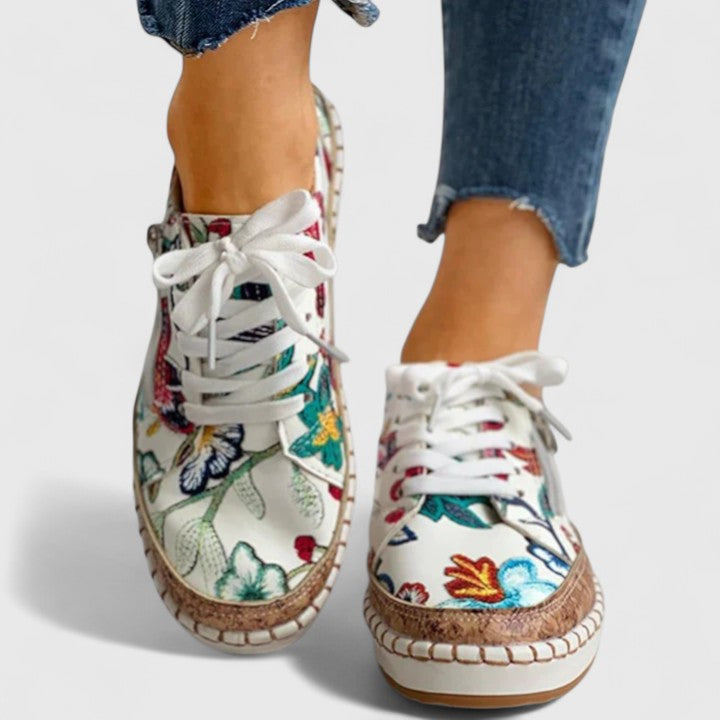 Slip-On Shoes with Print Options and Slip-Resistant Sole