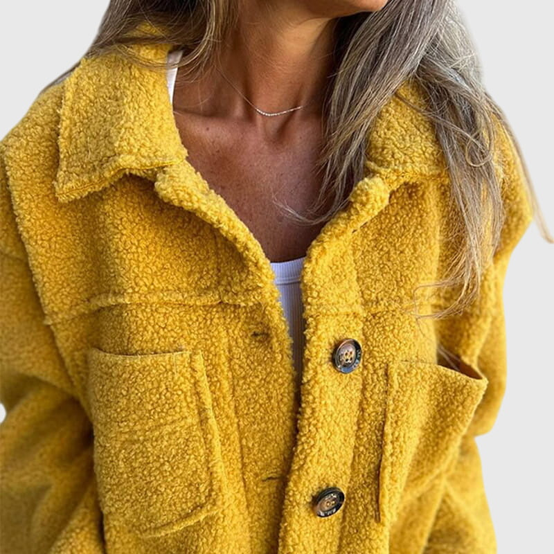 Refined Autumn Jacket with Pockets