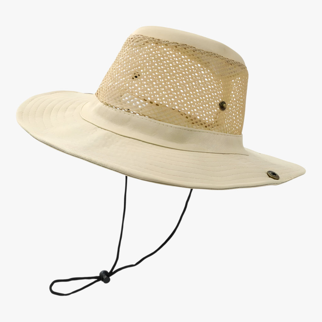 Sombrero de verano transpirable con ajuste regulable y plegable