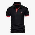 Slim-Fit Stretch Piqué Cotton Polo Shirt for Men