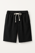 Lightweight Linen Shorts with Drawstring Waist