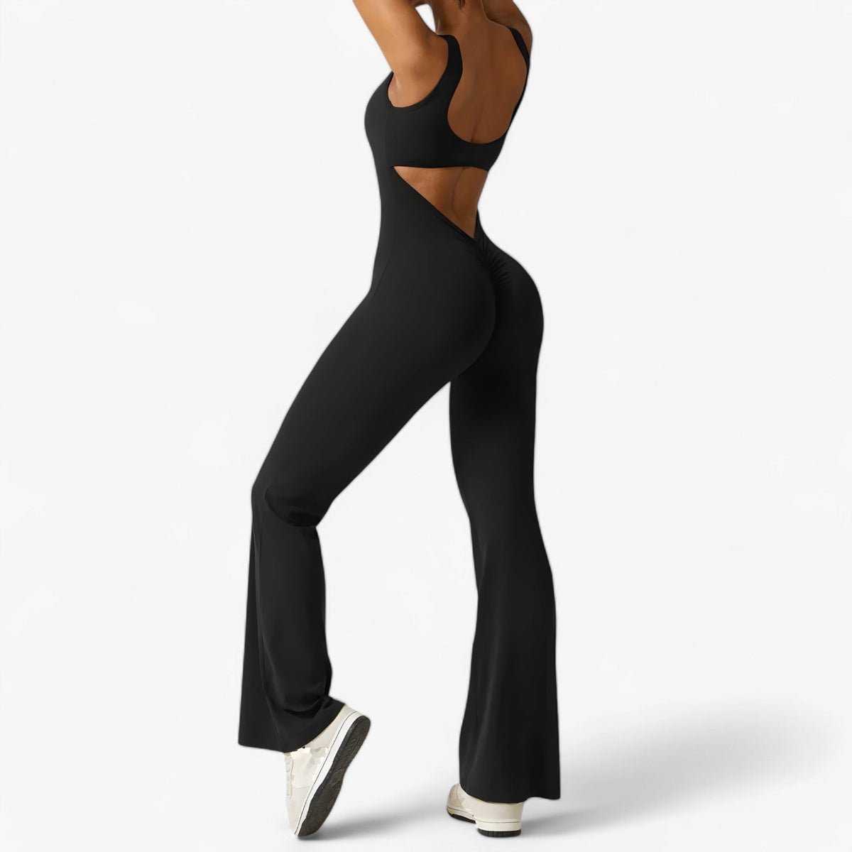 Relaxed-Fit Jumpsuit with Adjustable Waist Detail