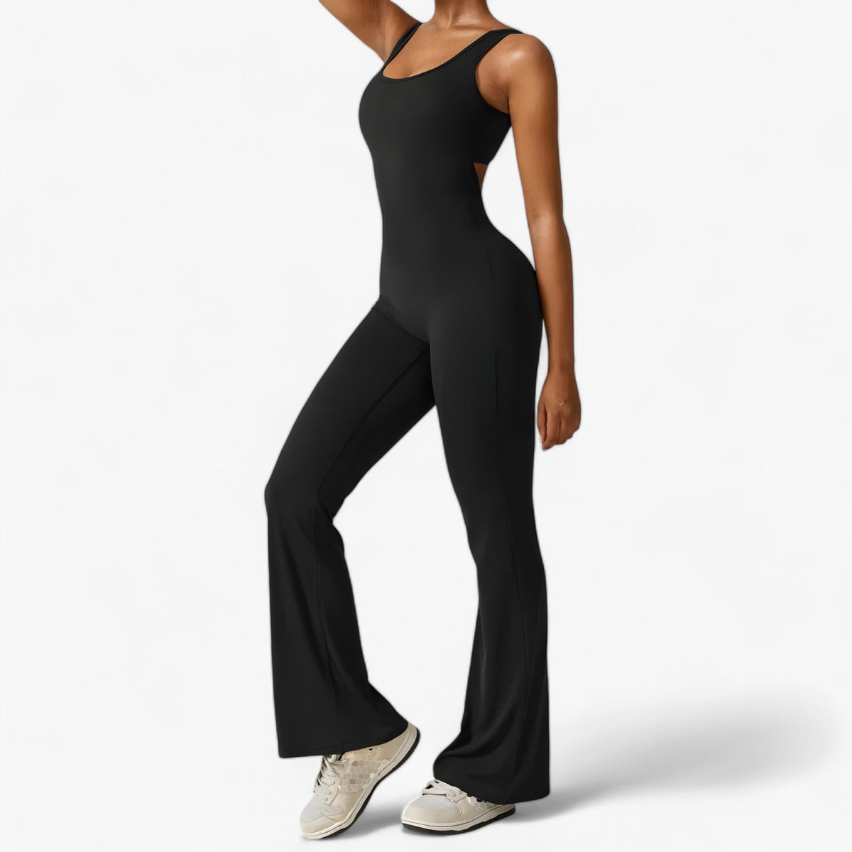 Relaxed-Fit Jumpsuit with Adjustable Waist Detail