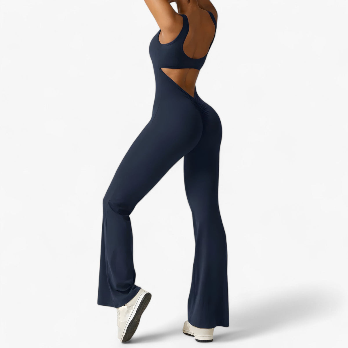 Relaxed-Fit Jumpsuit with Adjustable Waist Detail