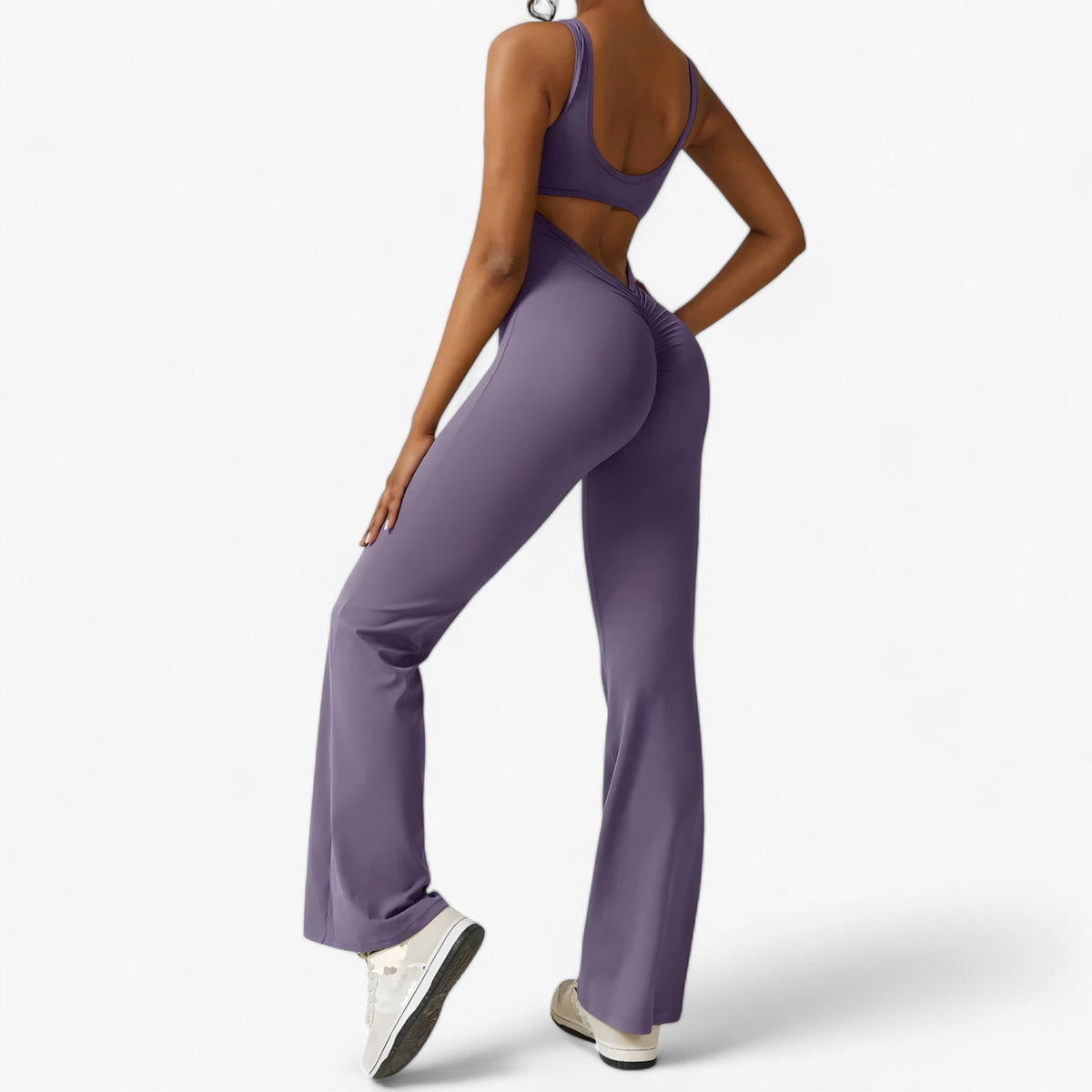Relaxed-Fit Jumpsuit with Adjustable Waist Detail