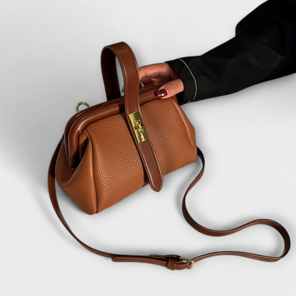 Retro Style Bag with Practical Capacity