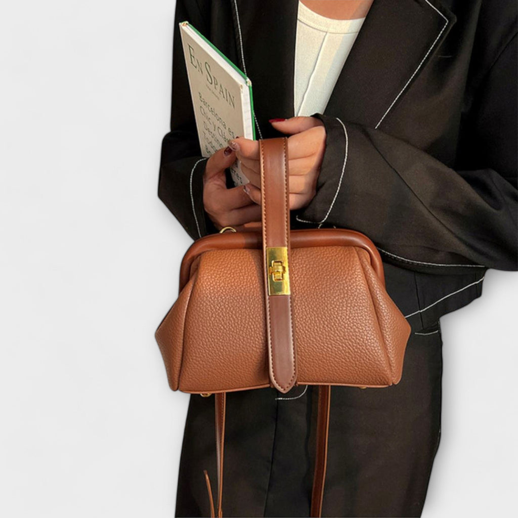 Retro Style Bag with Practical Capacity