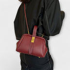 Retro Style Bag with Practical Capacity