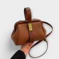 Retro Style Bag with Practical Capacity