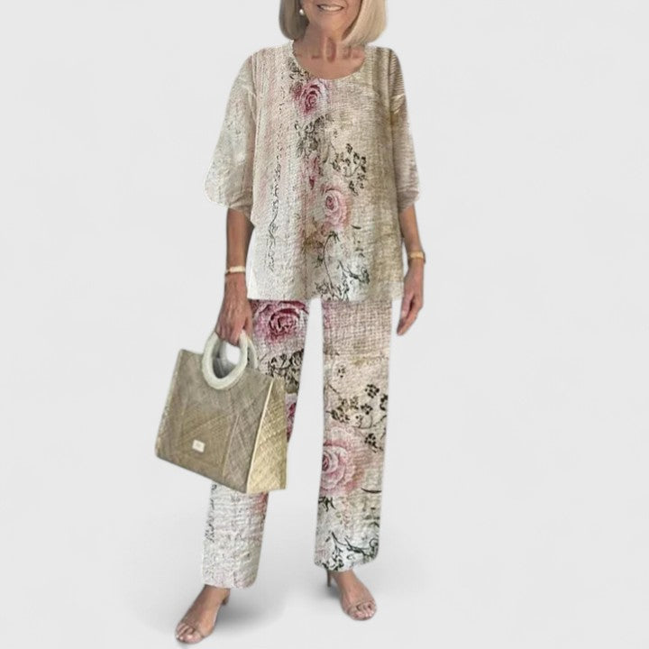 Coordinated Two Piece Set with Wide Colour Range