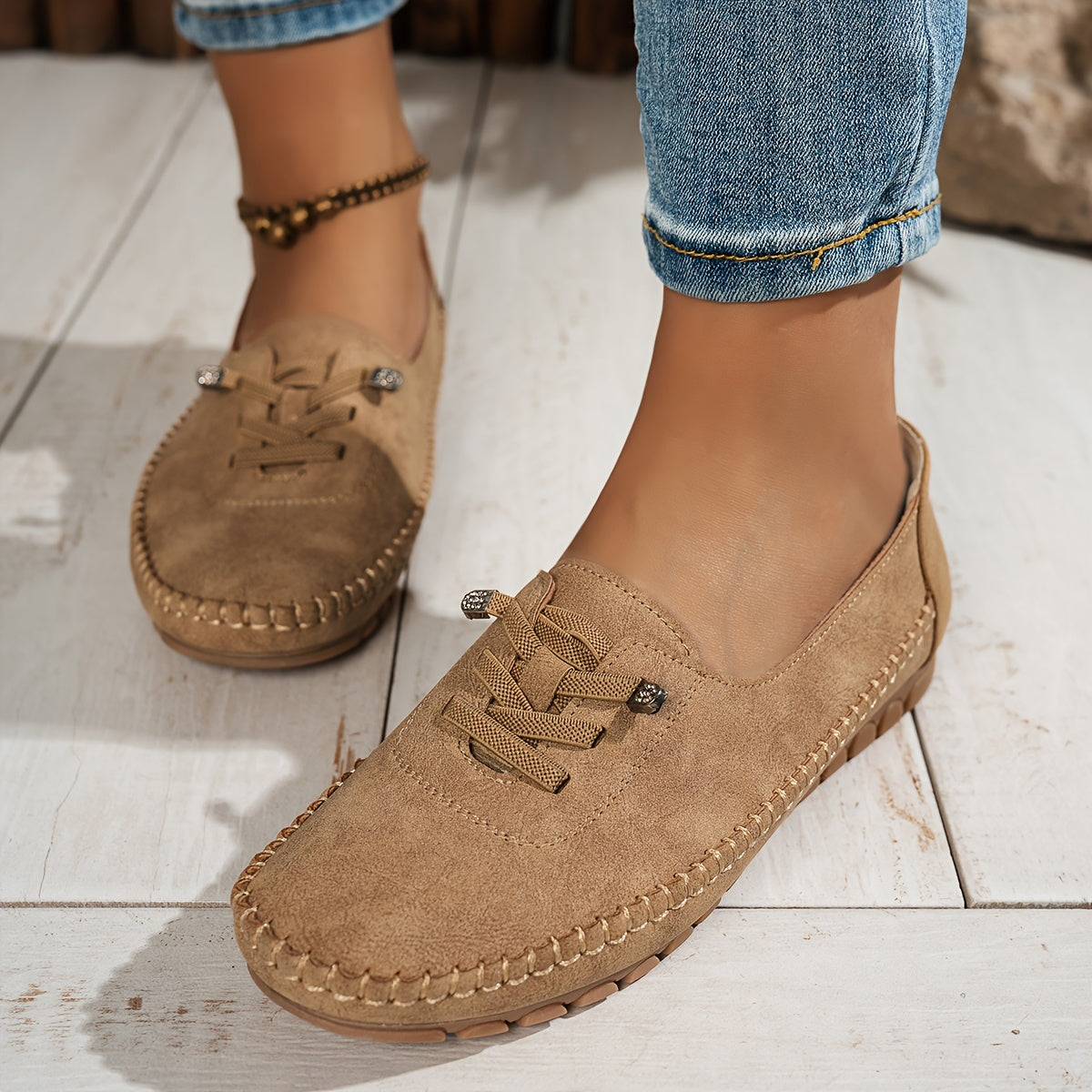 Mocasines de diario con soporte acolchado