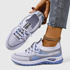 Zapatillas acolchadas con empeine transpirable