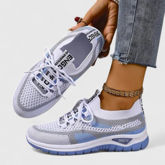 Zapatillas acolchadas con empeine transpirable