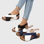 Slip-On Sandals with Stable Sole