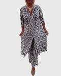 Vintage Style Two Piece Set with Classic Cut