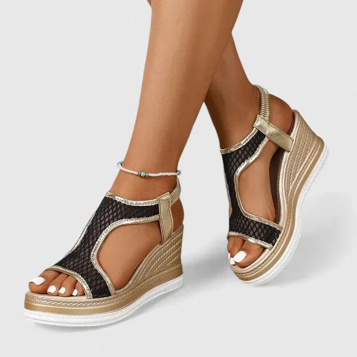 Sandalias con acolchado de gel y plantilla anatómica