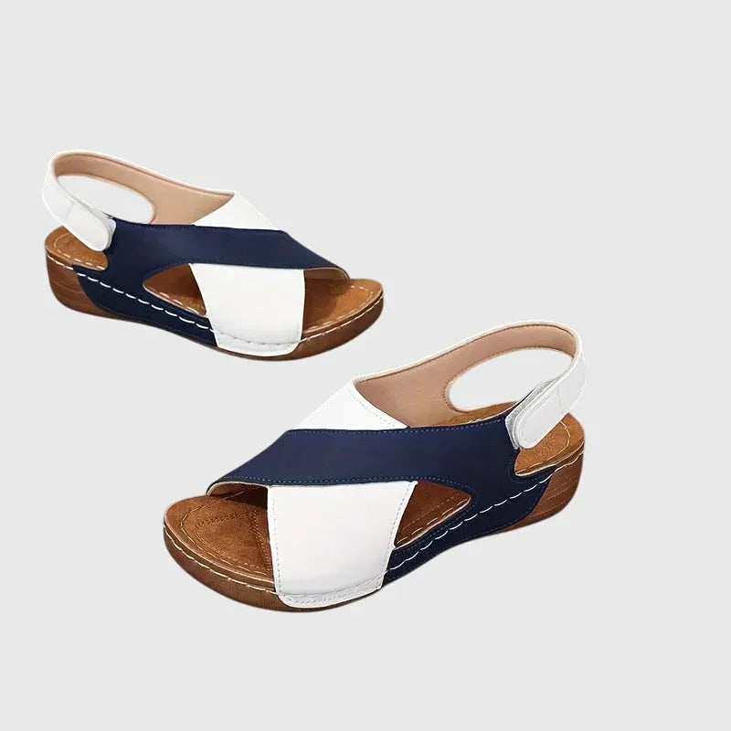 Slip-On Sandals with Stable Sole