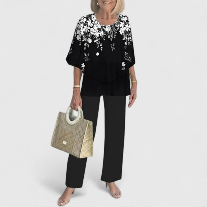 Coordinated Two Piece Set with Wide Colour Range