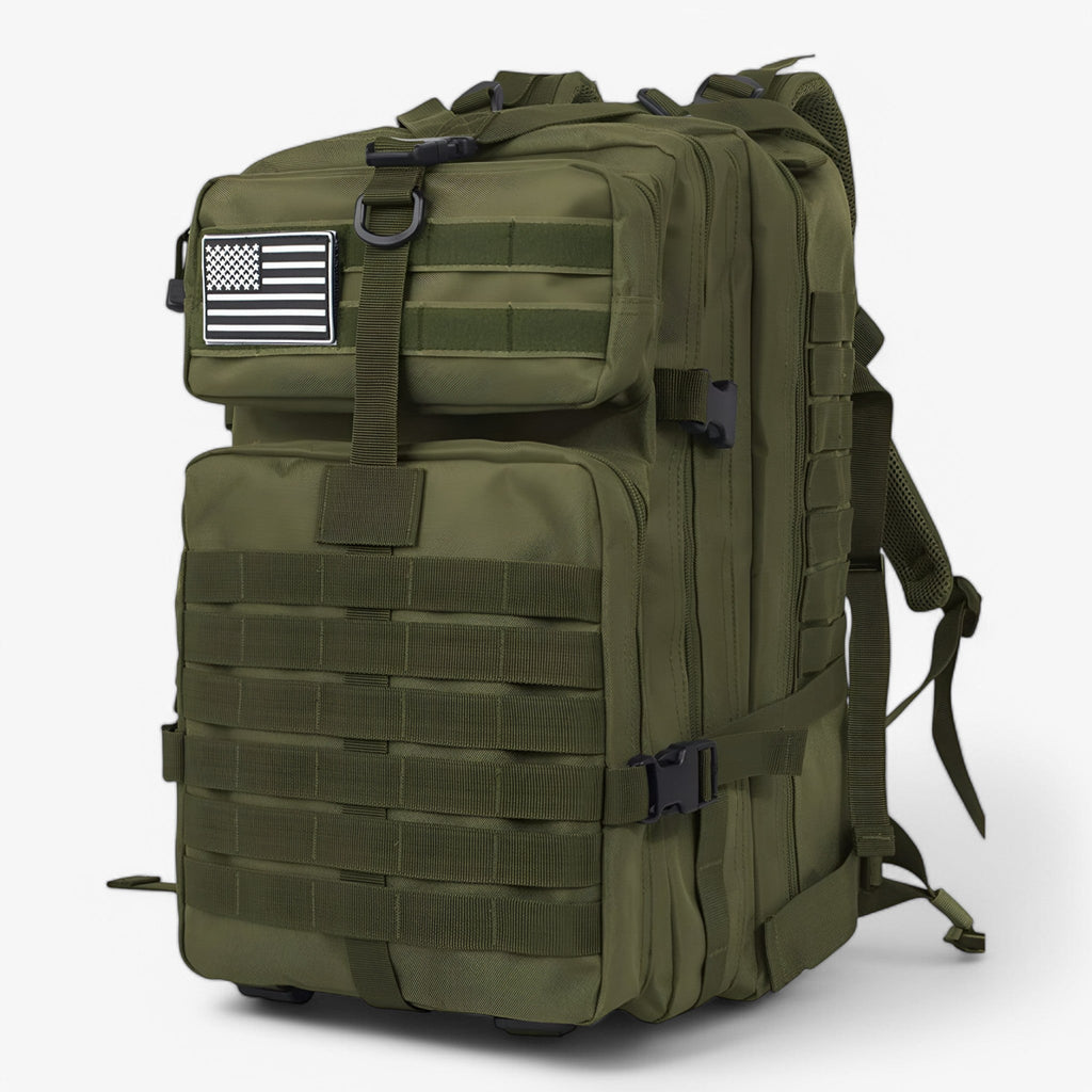 Taktisk ryggsäck 50 l med Molle-system och vadderade axelband
