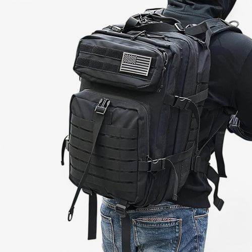 50L Tactical Backpack with Molle System and Padded Straps