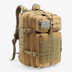 Taktisk ryggsäck 50 l med Molle-system och vadderade axelband