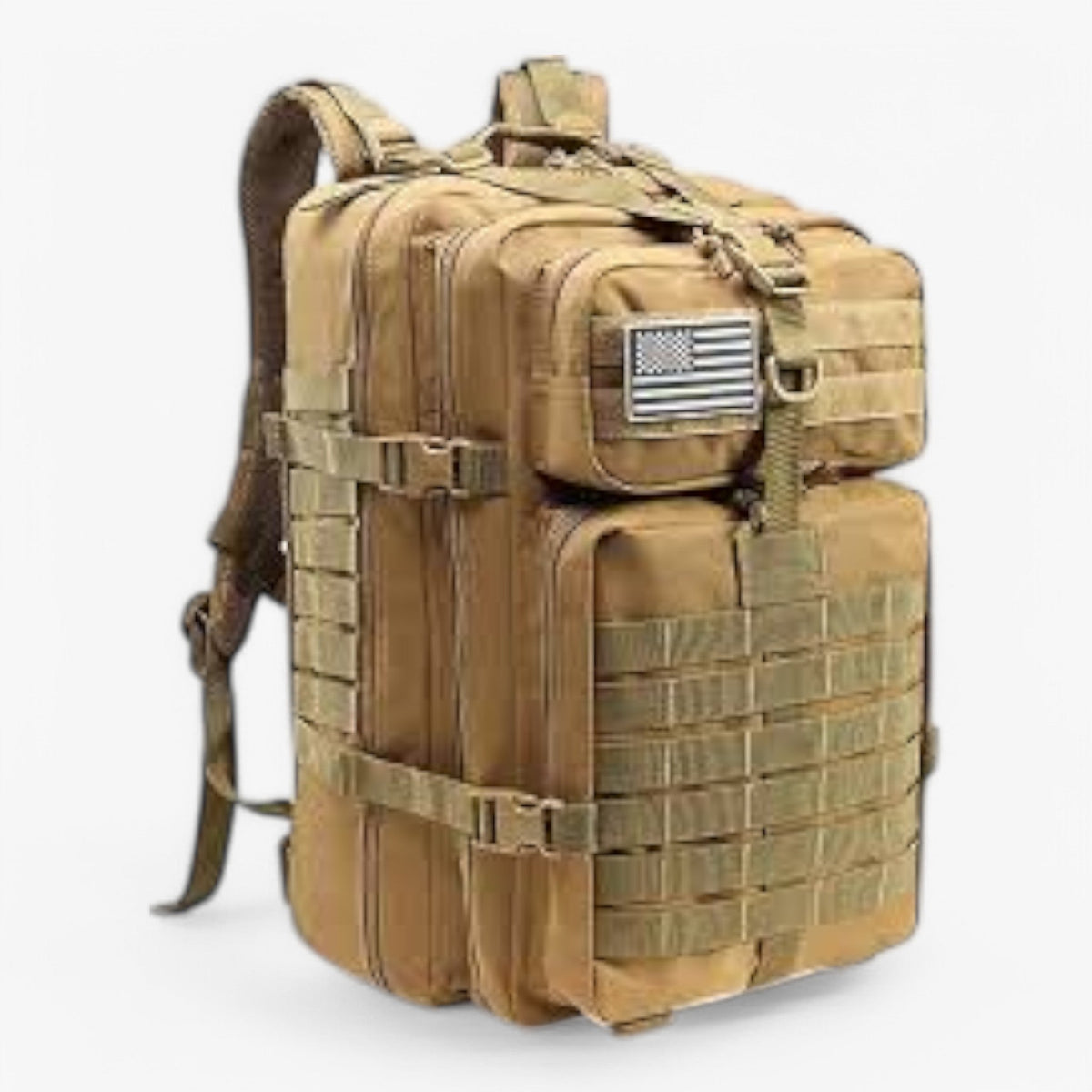 50L Tactical Backpack with Molle System and Padded Straps