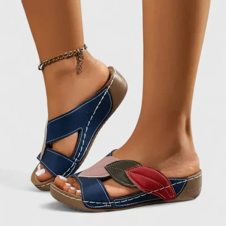 Soft Support Sandals with Slip-Resistant Sole
