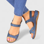 Cushioned Sandals with Slip-Resistant Sole