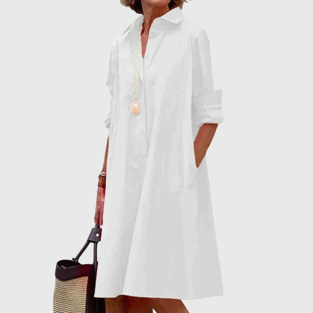 Casual Dress with Practical Pockets