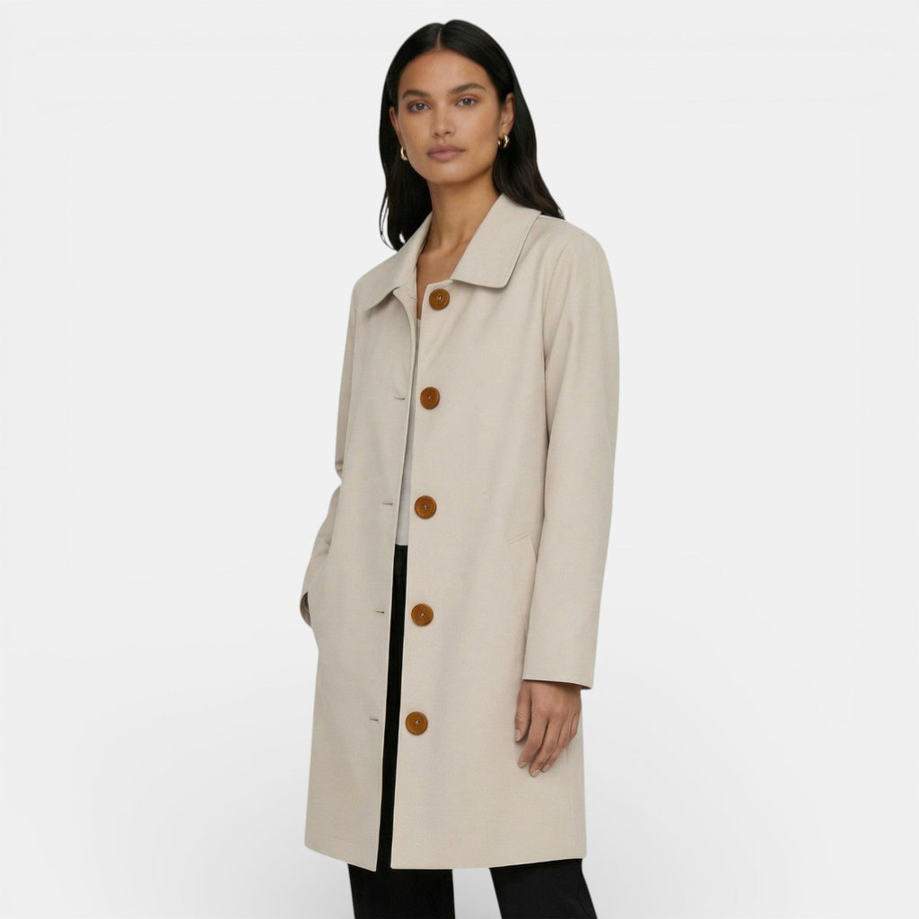 Trench midi de corte moderno y favorecedor
