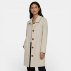 Trench midi de corte moderno y favorecedor