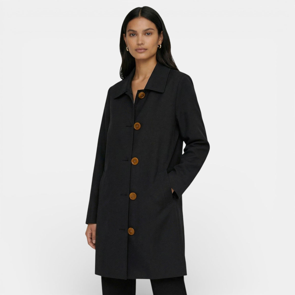 Trench midi de corte moderno y favorecedor