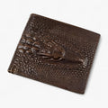 Textured Bifold Wallet with Coin Pocket