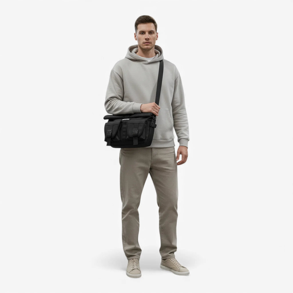 Crossbody Bag with 13.3-Inch Laptop Compartment